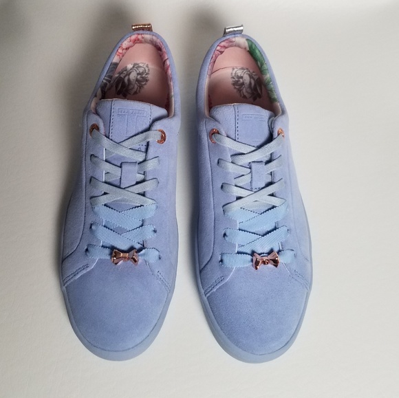 Ted Baker Suede Sneakers - Picture 2 of 8